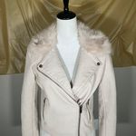 Forever 21 F21 Fur Collar Faux Leather Jacket Photo 1
