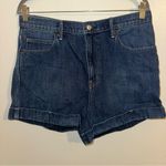 Gap Original High waisted Denim Blue Women's Shorts women’s size 32 Photo 12