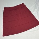 Athleta NWOT  Strata Ponte Knit Black A-line Skirt D40 Photo 6