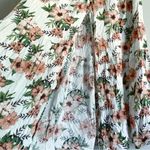Mi Ami by Francesca’s Hibiscus Printed Maxi Skirt M Photo 4