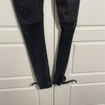 Aloha Island Alo Athletic Leggings Black Patterned Mesh Panels Activewear Workout Pants Med Photo 6