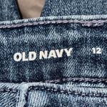 Old Navy High Rise Wow Straight Leg Jeans Women's 12 Blue Medium Wash Stretch Photo 3