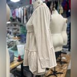 American Rag Layered Ruffle Hoodie M Photo 3