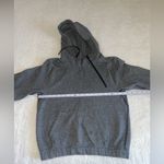 Lululemon ‎ Warm For Winter Hoodie Heathered Speckled Black Size 4 Photo 2