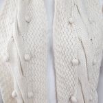 autumn cashmere  Long Cream Knit Scarf Photo 2