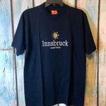 B&C Navy Blue Embroidered Sun, Moon & Stars Whimsigoth T Photo 0