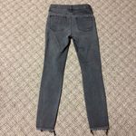 Aeropostale AERO High Rise Black Washed Distressed Stretch Jeans Size 2 Photo 6