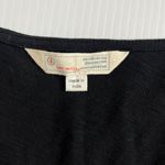 Odd Molly Black Dress Sz 4 Long Sleeve V Neck Eyelet embroidered Photo 2