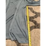 Tahari  Womans Hooded Cardigan Sweater Small 100%‎ Linen Long Line Open Front Photo 7