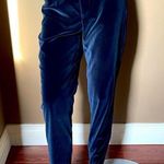 Alice + Olivia  Blue Velvet Dress Pants Photo 5