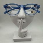 eyebobs Clearly reading glasses strength 1.00 clear blue new without case Photo 0