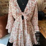 Lush Clothing LUSH Floral Romper size M Photo 0