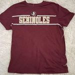 Champion FSU Seminoles T Shirt Women’s Size Large Maroon And Gold Photo 0