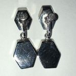 Sperry  Brand Elegant Vintage Silver Tone Retro Boho Geometric Earrings Photo 3