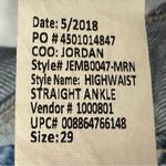 Ella Moss  High Waist Straight Ankle Jeans Size 29 Photo 9