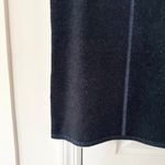 Lafayette 148 Navy Blue Cashmere Sleeveless Turtleneck Sweater Vest Top Small Photo 4