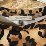 ZARA shift leopard short dress women Size Small Photo 3