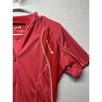 Endura Women's Rapido Short Sleeve Jersey Pink Red Size Medium Cycling Photo 2