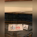 Denim & Co D & Co.  Dark Denim Straight Leg Jeans.      Size-14 Photo 1