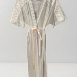 Vintage Gilead Sheer Fairy Lace Coquette Robe Size M White Size M Photo 0