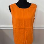 Sag Harbor Orange Silk Tank Top Size 12 Photo 0