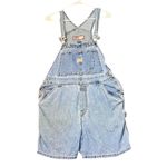 Old Navy  Vintage Y2K Denim Overall Shorts Bibs Womens Medium Blue Jean Country Photo 1
