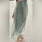 Meo Meli Made in Italy Maxi Dress – Size M Gray Size M Photo 7