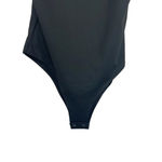 NWT ReoRia Square Neck Wide Strap Bodysuit in Black Size M Size M Photo 3
