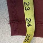 Lululemon  athletica Burgundy Wunder Train High Rise Leggings Size 4 EUC Photo 2
