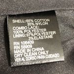 Gianni Bini  Monica Lace Peplum Dress Black Size 10 EUC Photo 7