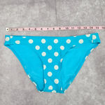 Arizona Jeans  Company Blue Polka Dot Cheeky Medium Bikini Bottom Swimwear Photo 2