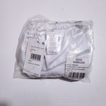 Good American Tiny Ties String Bikini Bottom Metallic White Size 5 2XL Sparkle Photo 3