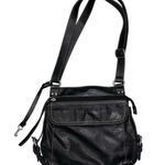 Fossil  Black Leather Crossbody Wallet Bag Purse Photo 0