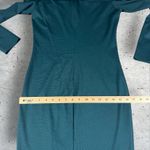 Amanda Uprichard  Emerald Green Off‎ The Shoulder Midi Pencil Dress Sz M Photo 7