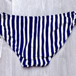 Anne cole Nautical Strip Lace-up Tankini Set S Photo 5