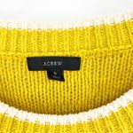 J.Crew Tipped Beach Crewneck Sweater S Yellow Photo 4