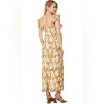 Madewell New  Angelina Maxi Dress Yellow Floral Print Size 10 Photo 1