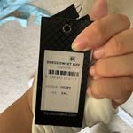 City Chic   Women's Ivory Wrap Dress Size 24 Summer Beach Bridal Photo 5