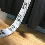 AQUA ‎ Black Ruched Strappy Midi Dress Tiered Halter Maxi Cocktail Party Size XL Photo 13