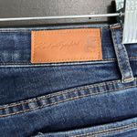 Karl Lagerfeld  PARIS Women’s Dark Wash Denim Jeans Cuff Side Fringe Sz 4 EUC Photo 3