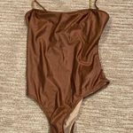 Dolla Lola Brown One Piece Swimsuit Classic Design Photo 0