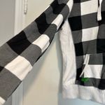Fox Racing Girls Sz:XL Black White Checkered Plaid Sherpa Lined Full Zip Hoodie. Photo 9