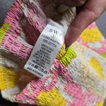 S/W/F Floral One Shoulder Crop Top Skirt Set Size: S Yellow Photo 9