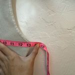 Aritzia  BABATON SCULPT KNIT MUSCLE TANK CROP TOP WHITE SMALL RIBBED EUC Photo 4