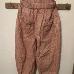 Handmade Gingham Elastic Waist Pants Photo 0