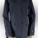 The North Face Carlie HyVent Navy Hooded Rain Jacket Women’s Small Waterproof Photo 4