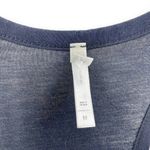 Gap Navy Blue Sleeveless Scoop Neck Racer Back Maxi Dress Photo 3