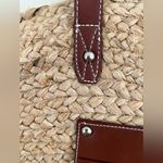 Haute Hippie Jute Tote w/ Leather Pockets & Straps, NWOT Photo 4