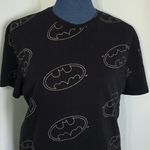 DC Comics Batman Black wirh Gold Short Sleeve T shirt Photo 1