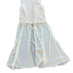 Ethereal Elegant Sleeveless cream Maxi vest Photo 0